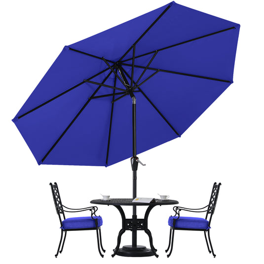 MASTERCANOPY Patio Umbrella for Outdoor Market Table  8 Ribs