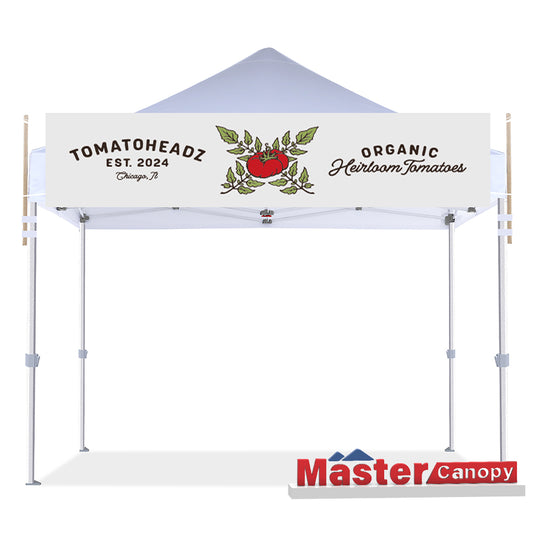 Custom Canopy Tent Banner