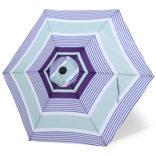 7.5FT Patio Umbrella Replacement Canopy for 6 Ribs