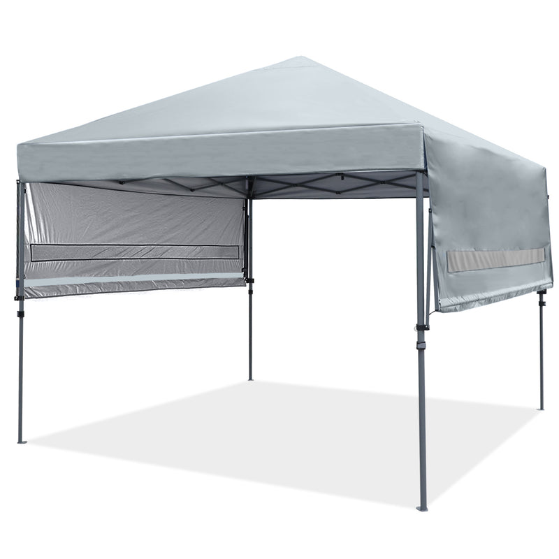 Load image into Gallery viewer, Leisure Sports Pop‑up Gazebo Canopy Tent with Double Adjustable Awnings 10x17