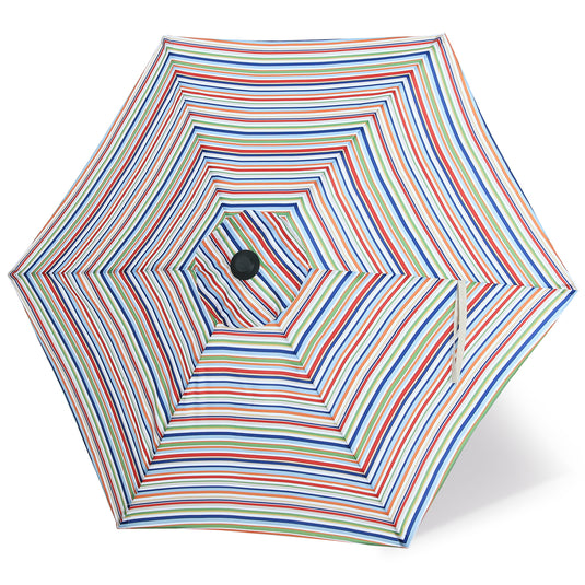 7.5FT Patio Umbrella Replacement Canopy for 6 Ribs