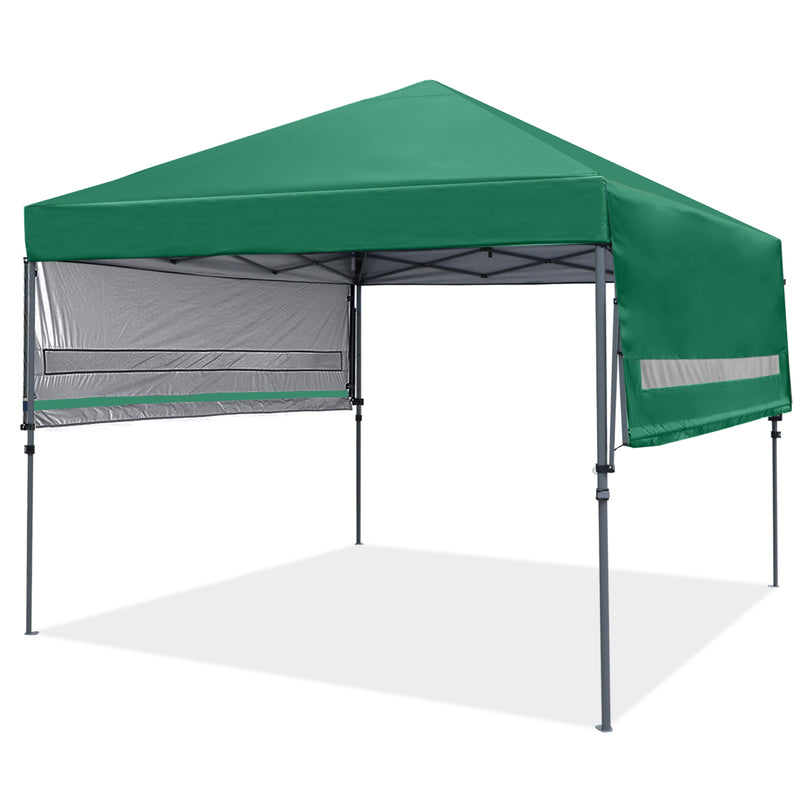 Load image into Gallery viewer, Leisure Sports Pop‑up Gazebo Canopy Tent with Double Adjustable Awnings 10x17