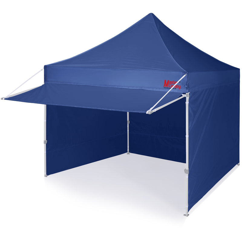 Load image into Gallery viewer, Commercial Series Pop‑up Canopy Tent 10x10 with Awning & Sidewalls