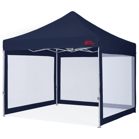 Commercial Series Pop‑up Canopy Tent 10x10 with Mesh Walls