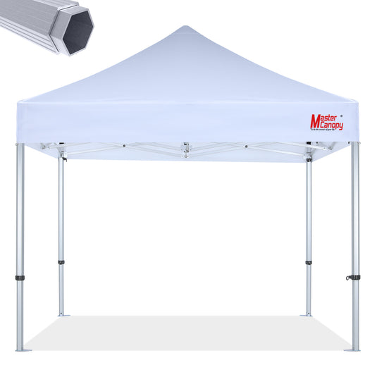 Master Series Premium Aluminum Pop‑up Canopy Tent – 10x10, 10x15, 10x20