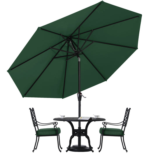 MASTERCANOPY Patio Umbrella for Outdoor Market Table  8 Ribs