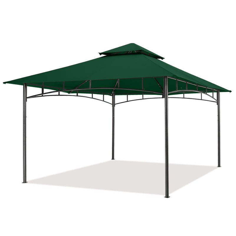 Load image into Gallery viewer, 9x9/10x12/11x11 Outdoor Garden Patio Gazebo with Stable Steel Farme