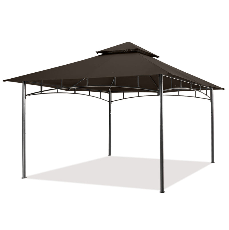 Load image into Gallery viewer, 9x9/10x12/11x11 Outdoor Garden Patio Gazebo with Stable Steel Farme