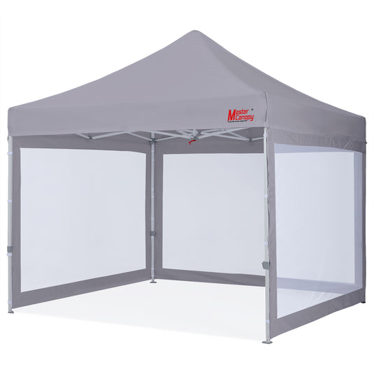 Commercial Series Pop‑up Canopy Tent 10x10 with Mesh Walls