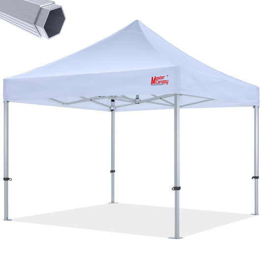 Master Series Premium Aluminum Pop‑up Canopy Tent – 10x10, 10x15, 10x20