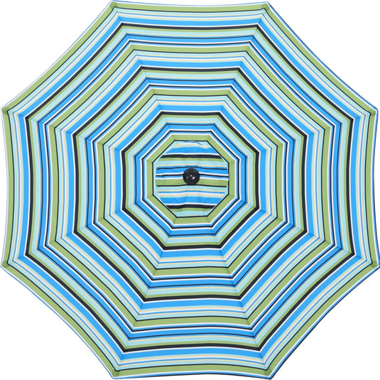 Patio Umbrella Replacement Canopy for 8 Ribs-CA