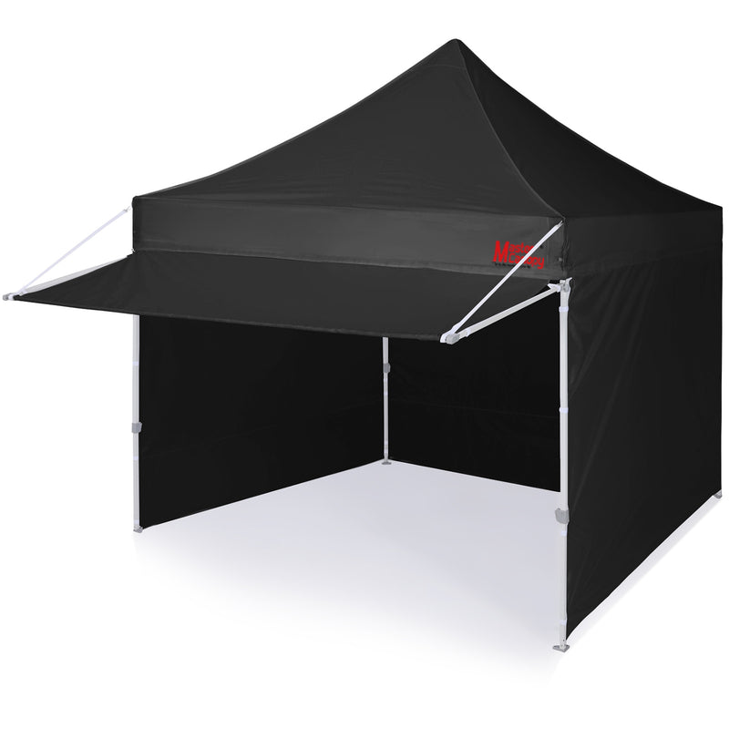 Load image into Gallery viewer, Commercial Series Pop‑up Canopy Tent 10x10 with Awning & Sidewalls