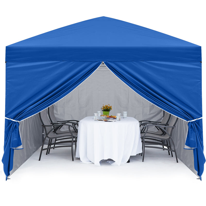 Load image into Gallery viewer, Leisure Sports Pop‑up Canopy Tent with Church Window Sidewalls – 10x10, 10x20