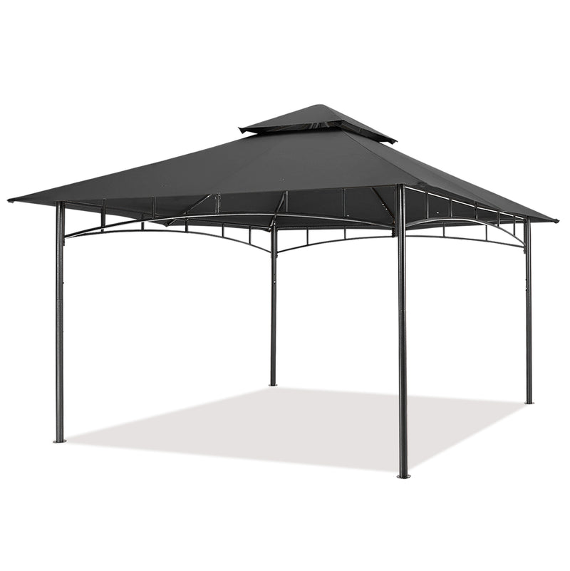 Load image into Gallery viewer, 9x9/10x12/11x11 Outdoor Garden Patio Gazebo with Stable Steel Farme
