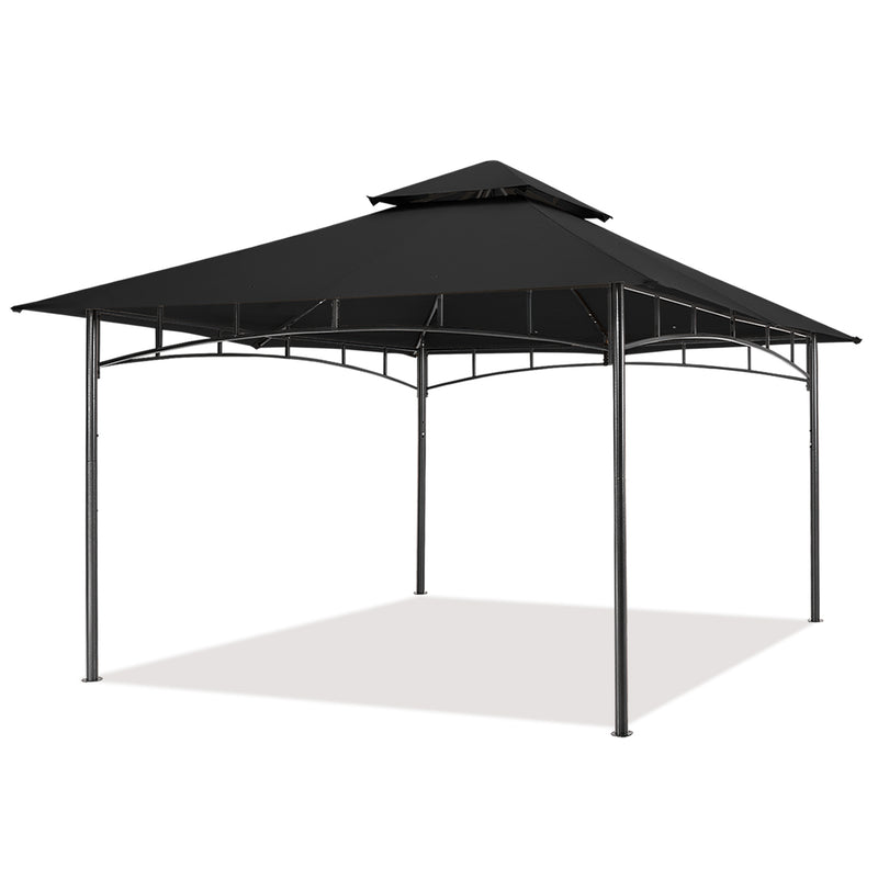 Load image into Gallery viewer, 9x9/10x12/11x11 Outdoor Garden Patio Gazebo with Stable Steel Farme