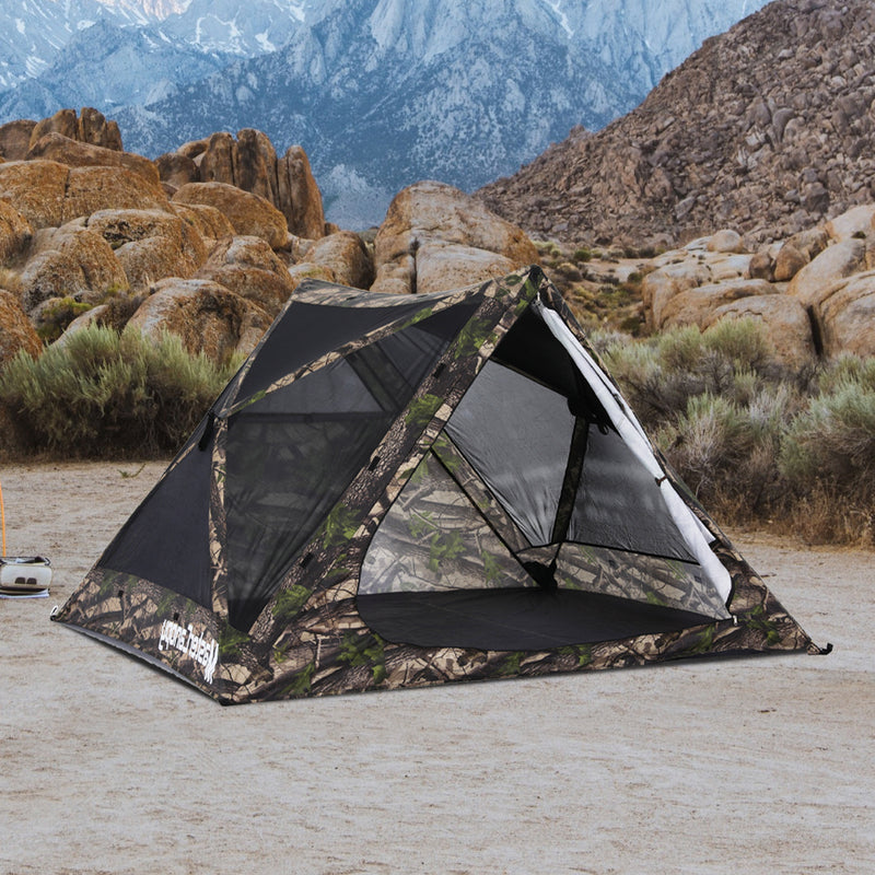 Load image into Gallery viewer, 7x7 Portable Screen House Room Pop up Gazebo Outdoor Camping Tent