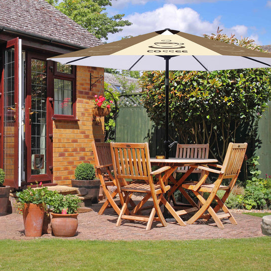 7.5FT/9FT/10FT Custom Patio Umbrella for Outdoor Market Table
