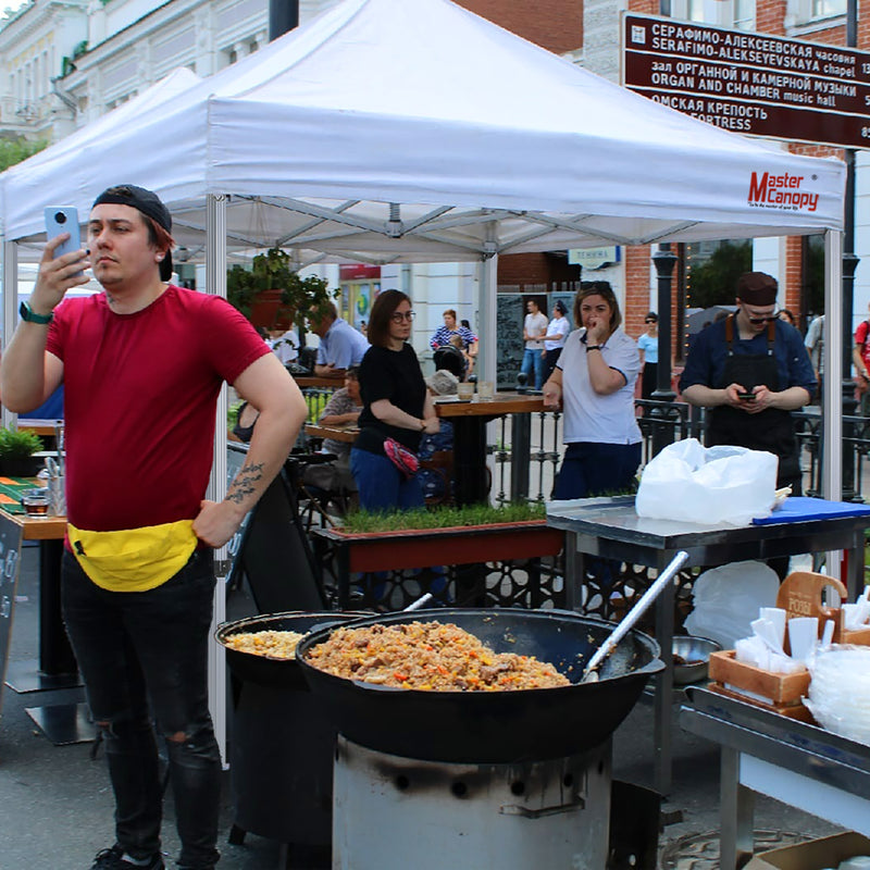 Load image into Gallery viewer, Master Series Premium Aluminum Pop‑up Canopy Tent – 10x10, 10x15, 10x20