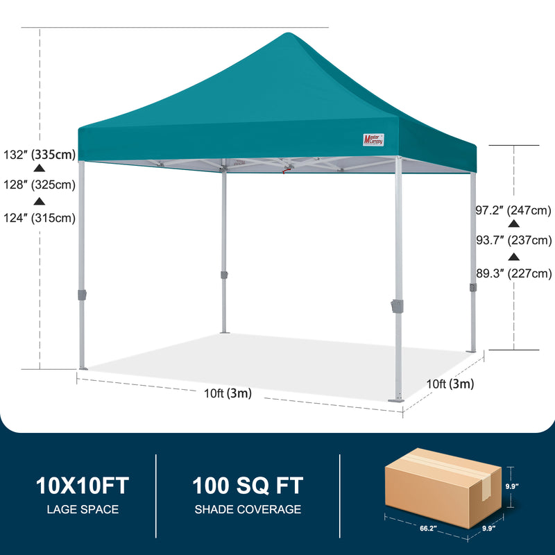 Load image into Gallery viewer, Mastercanopy Lite-30 Commercial Canopy Tent Instant Shelter - 10x10, 10x15, 10x20