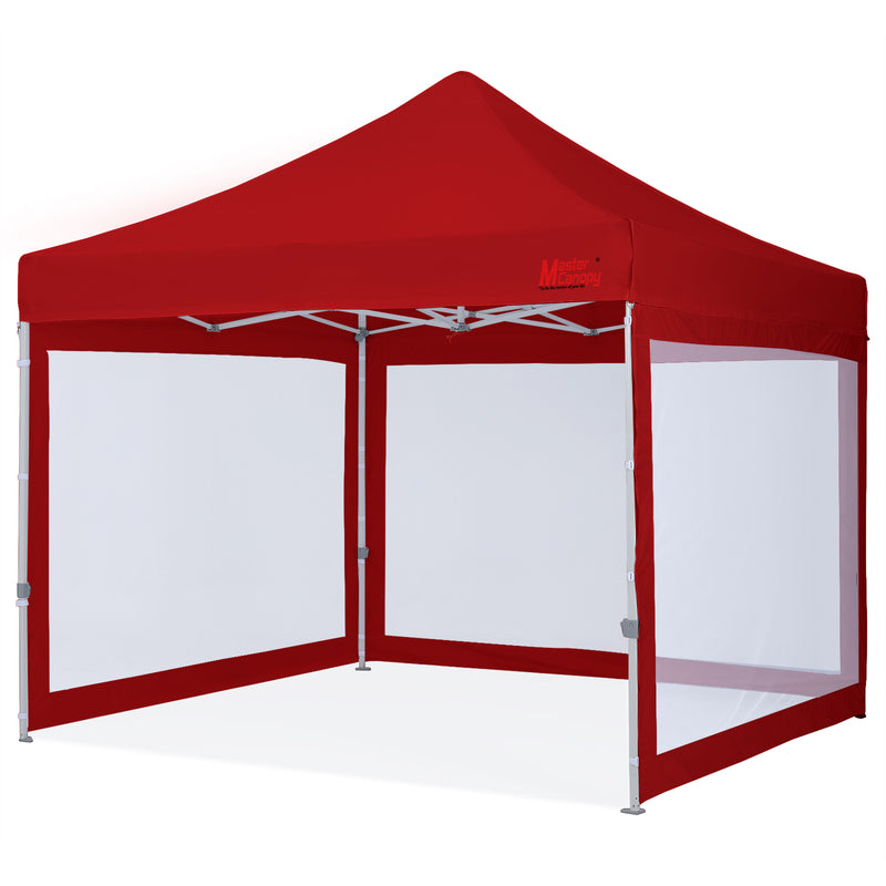 Load image into Gallery viewer, Commercial Series Pop‑up Canopy Tent 10x10 with Mesh Walls