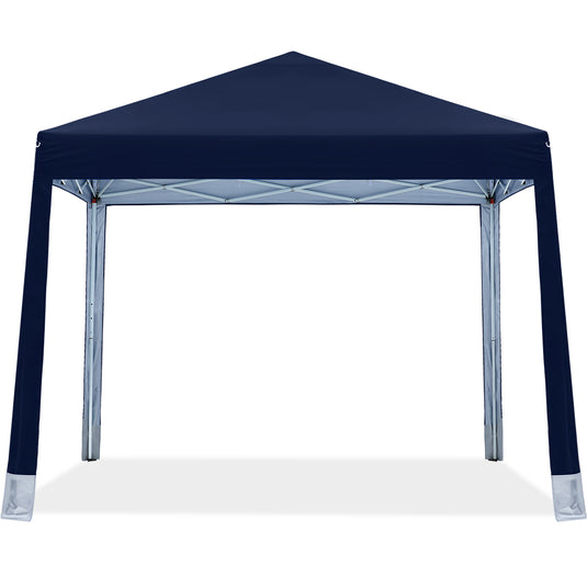 Leisure Sports Outdoor Pop‑up Beach Canopy Tent with 4‑Foot Pockets 10x10