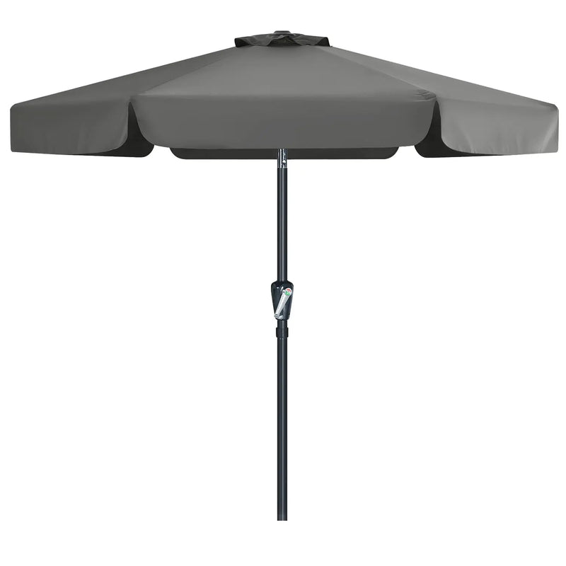 Load image into Gallery viewer, MASTERCANOPY 7.5FT/9FT Valance Patio Umbrella for Outdoor Table Market-CA