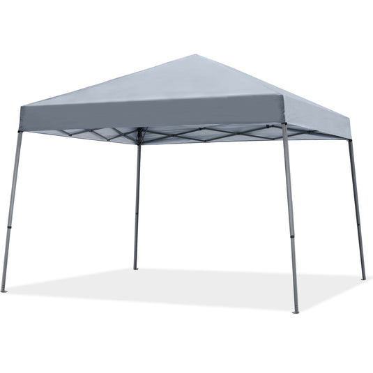 Leisure Sports Portable Pop‑up Canopy Tent with Large Base – 8x8, 10x10, 12x12