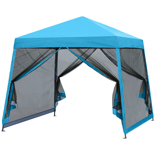 Leisure Sports Stable Pop‑up Canopy Tent with Mosquito Netting – 8x8, 10x10, 11x11