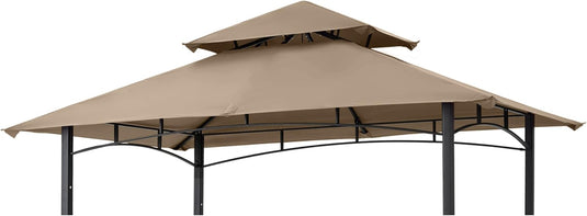 MASTERCANOPY  8x5 Grill Gazebo Replacement Canopy Top for Model L-GG001PST-F