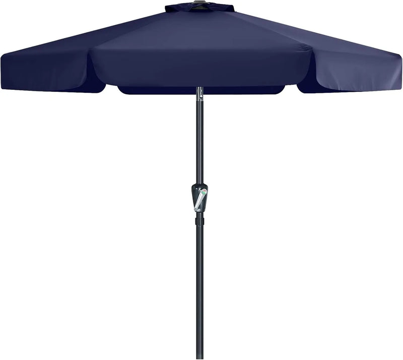 Load image into Gallery viewer, MASTERCANOPY 7.5FT/9FT Valance Patio Umbrella for Outdoor Table Market-CA