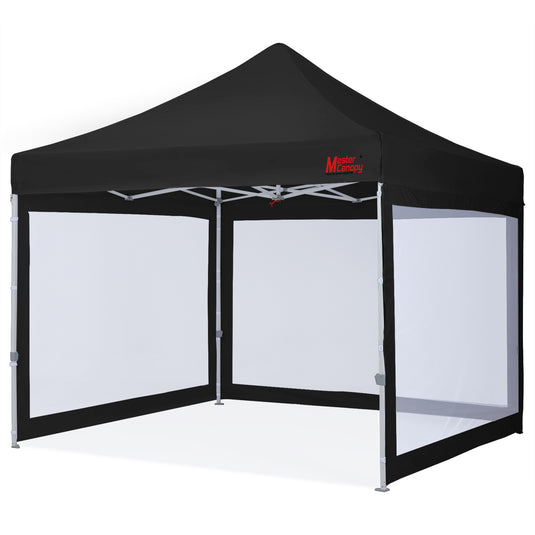 Commercial Series Pop‑up Canopy Tent 10x10 with Mesh Walls