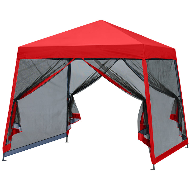 Load image into Gallery viewer, Leisure Sports Stable Pop‑up Canopy Tent with Mosquito Netting – 8x8, 10x10, 11x11