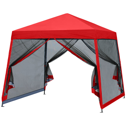 Leisure Sports Stable Pop‑up Canopy Tent with Mosquito Netting – 8x8, 10x10, 11x11