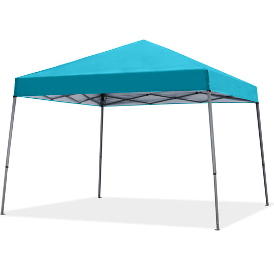 Leisure Sports Portable Pop‑up Canopy Tent with Large Base – 8x8, 10x10, 12x12