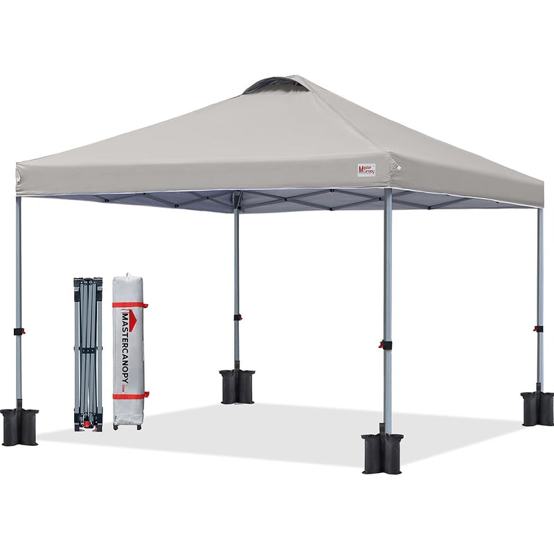Load image into Gallery viewer, Leisure Sports Durable Ez Pop‑up Canopy Tent with Vented Top – 10x10, 12x12