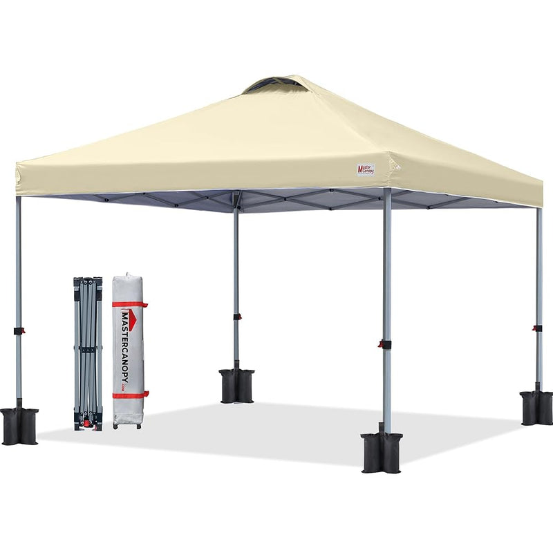 Load image into Gallery viewer, Leisure Sports Durable Pop-Up Canopy Tent with Sidewall - 8x8, 10x10