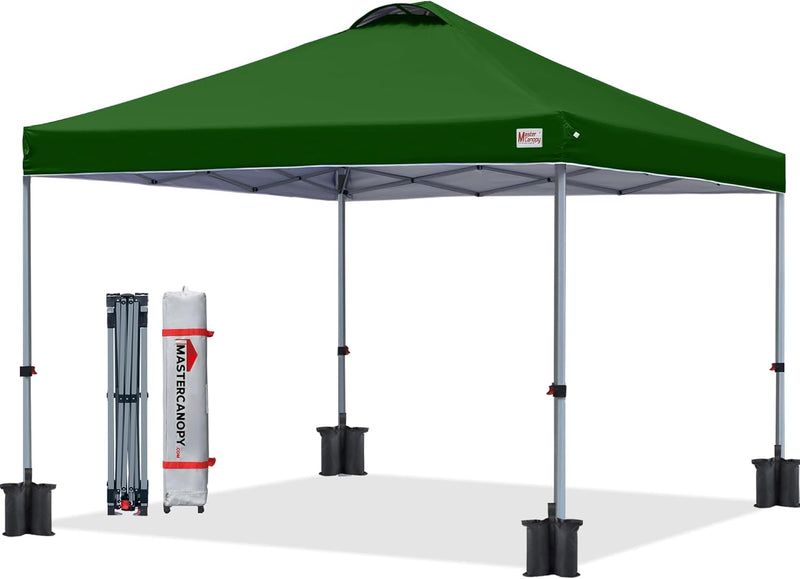 Load image into Gallery viewer, Leisure Sports Durable Pop-Up Canopy Tent with Sidewall - 8x8, 10x10