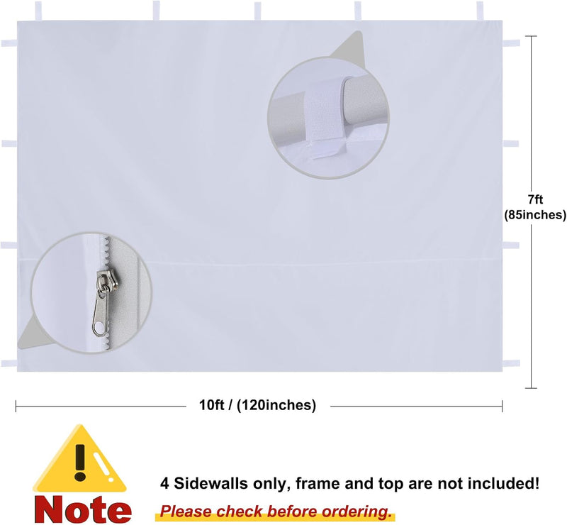 Load image into Gallery viewer, MASTERCANOPY 10x10 Pop-up Canopy Sidewall Kit