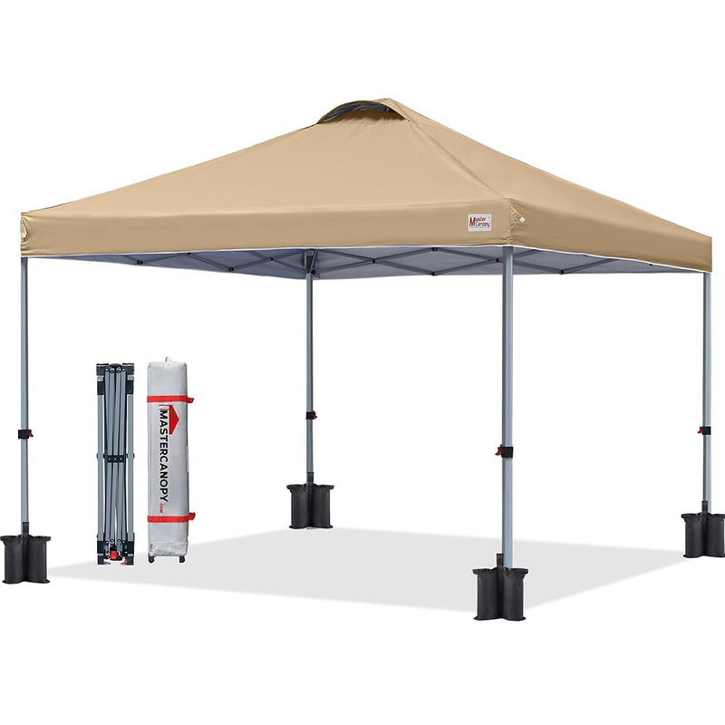 Load image into Gallery viewer, Leisure Sports Durable Ez Pop‑up Canopy Tent with Vented Top – 10x10, 12x12