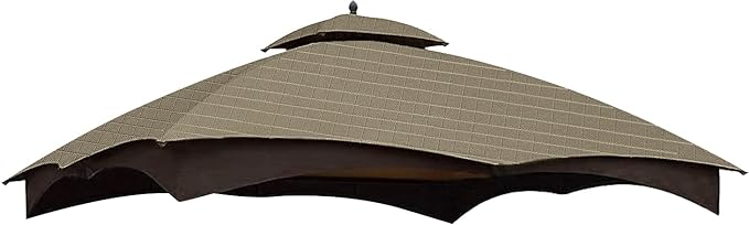 Load image into Gallery viewer, MASTERCANOPY Replacement Canopy Top for Lowe's Allen Roth 10x12 Gazebo #GF-12S004B-1