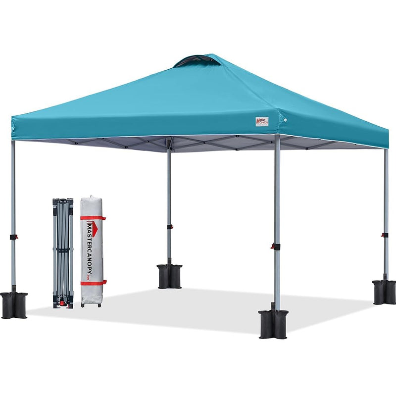 Load image into Gallery viewer, Leisure Sports Durable Ez Pop‑up Canopy Tent with Vented Top – 10x10, 12x12