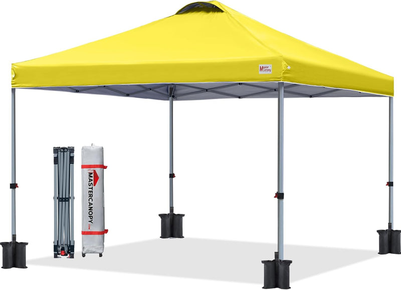 Load image into Gallery viewer, Leisure Sports Durable Pop-Up Canopy Tent with Sidewall - 8x8, 10x10