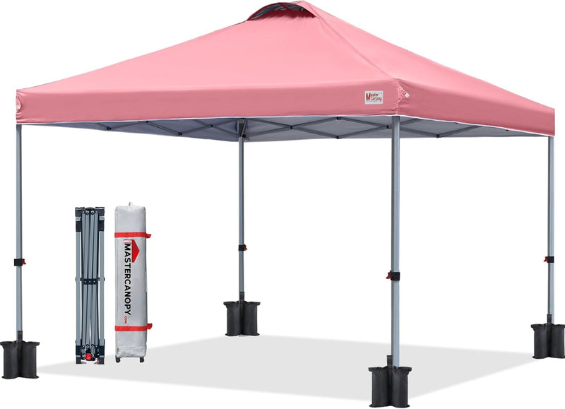 Load image into Gallery viewer, Leisure Sports Durable Pop-Up Canopy Tent with Sidewall - 8x8, 10x10
