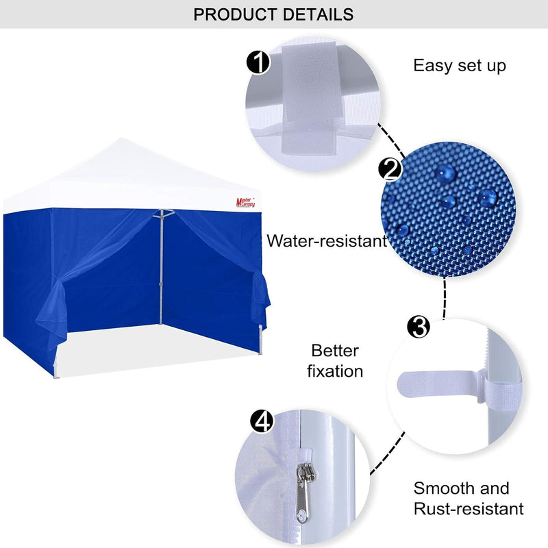 Load image into Gallery viewer, MASTERCANOPY 10x10 Pop-up Canopy Sidewall Kit