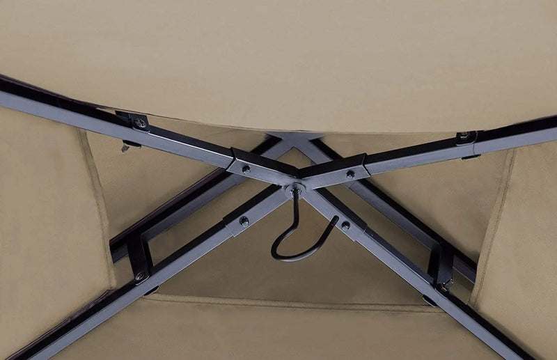 Load image into Gallery viewer, MASTERCANOPY 8x5 Grill Gazebo Replacement Canopy Top for Model L-GG001PST-F CA