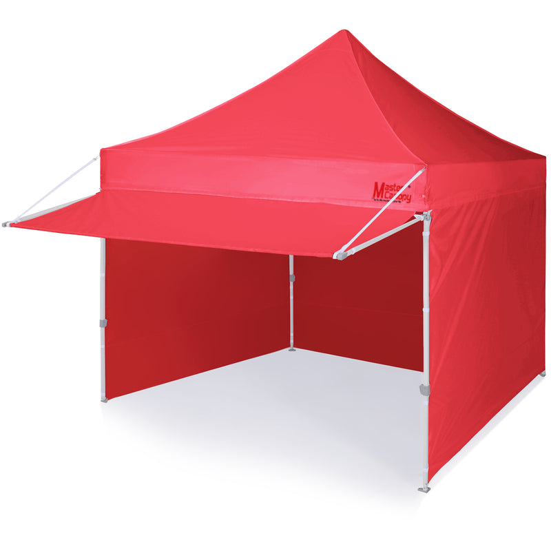 Load image into Gallery viewer, Commercial Series Pop‑up Canopy Tent 10x10 with Awning & Sidewalls