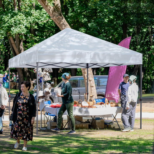 Leisure Sports Ez Pop up 10x10 Canopy Tent Outdoor Instant Shelter