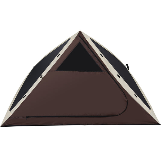 7x7 Portable Screen House Room Pop up Gazebo Outdoor Camping Tent