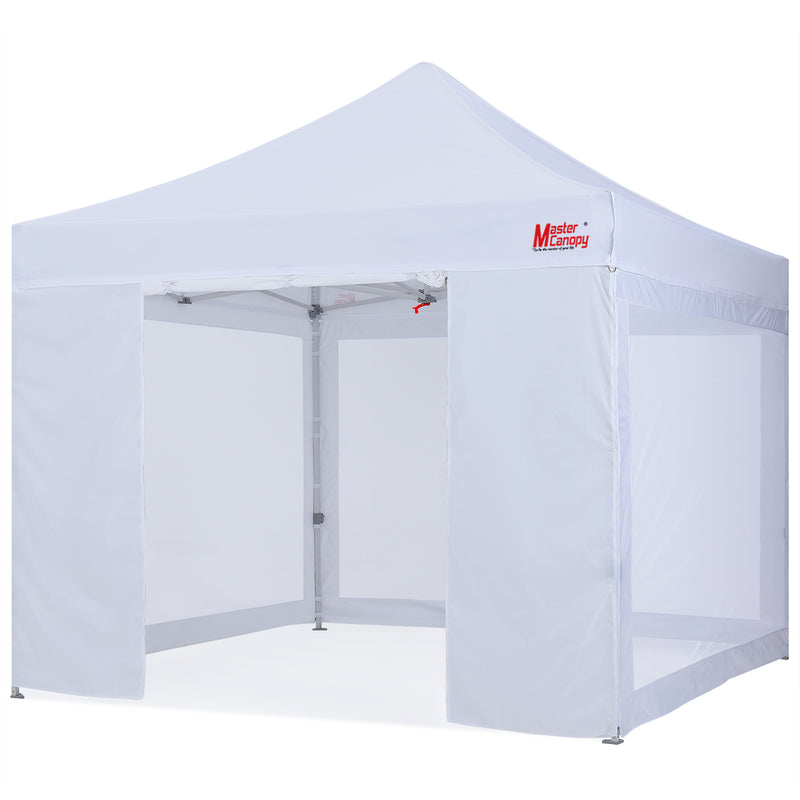 Load image into Gallery viewer, Commercial Series Pop‑up Canopy Tent 10x10 with Mesh Walls