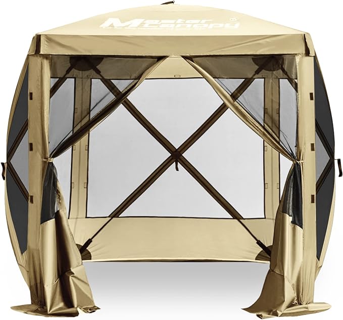 Load image into Gallery viewer, 6x6/10x10/12x12/12.5x12.5 Portable Screen House Room Pop up Gazebo Outdoor Camping Tent
